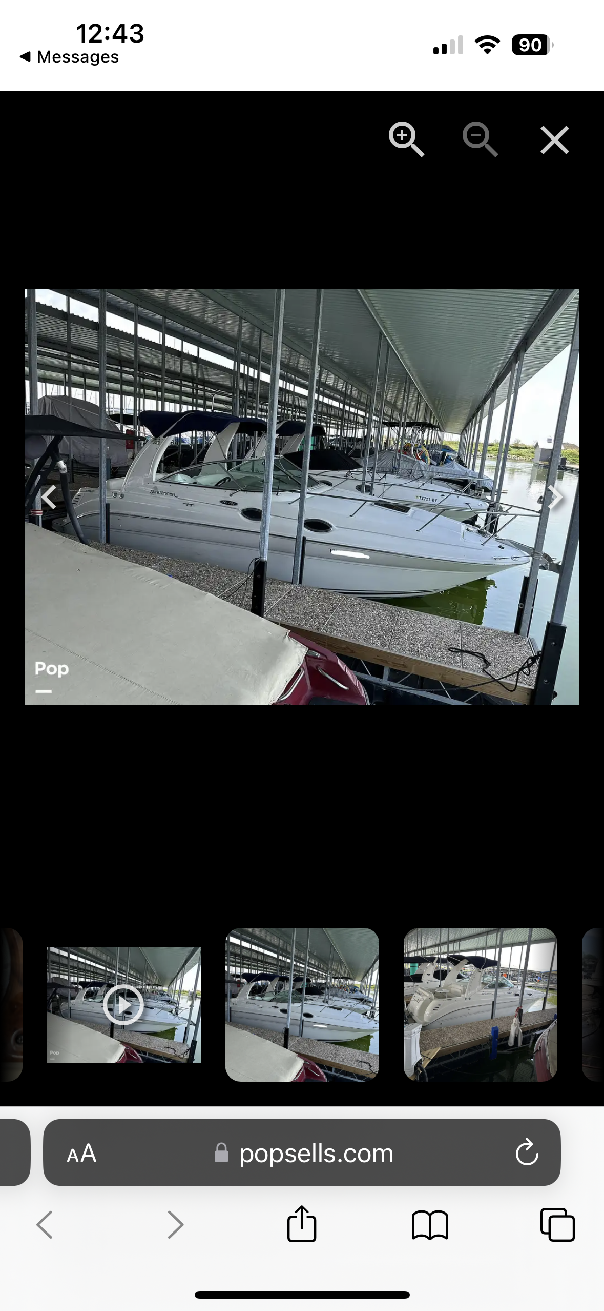 Share costs unlimited use — 2004 Sea Ray Sundancer 260, Grapevine
